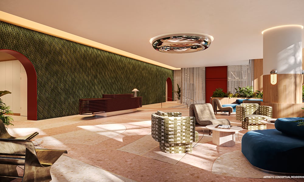 Lobby del edificio